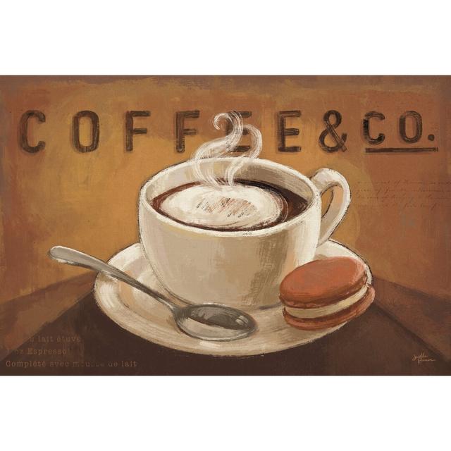 Coffee And Co V by Janelle Penner - Wrapped Canvas Print Rosalind Wheeler Size: 51cm H x 76cm W on Productcaster.