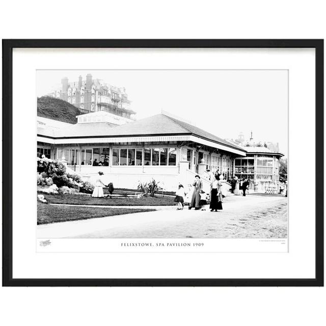 'Felixstowe, Spa Pavilion 1909' by Francis Frith - Picture Frame Photograph Print on Paper The Francis Frith Collection Size: 28cm H x 36cm W x 2.3cm on Productcaster.