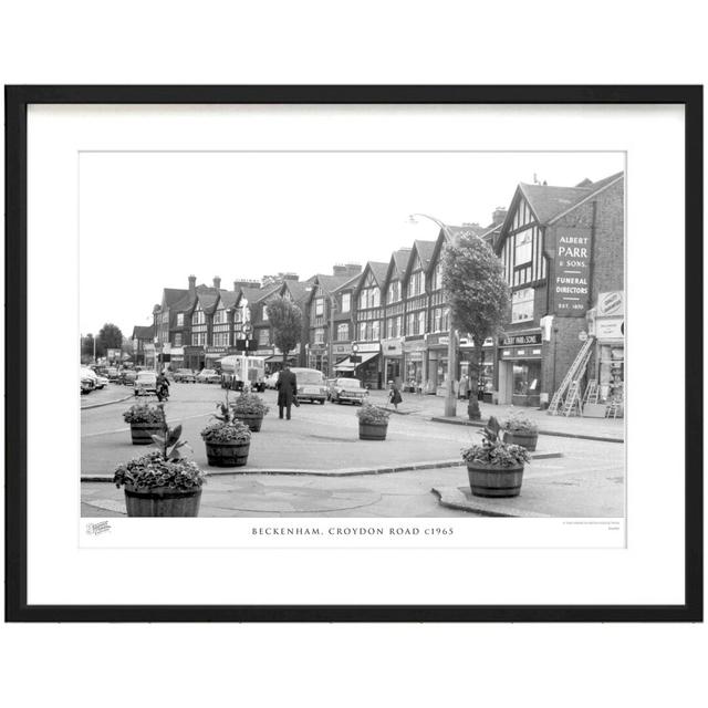 Beckenham, Croydon Road C1965 by Francis Frith - Single Picture Frame Print The Francis Frith Collection Size: 60cm H x 80cm W x 2.3cm D on Productcaster.