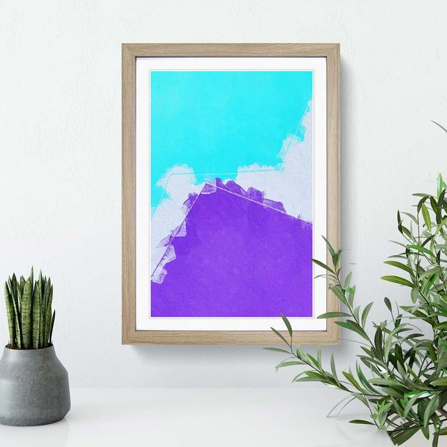 Live for the Lost in Abstract - Picture Frame Graphic Art Print on MDF Lone Leaf in Ab East Urban Home Size: 50cm H x 35cm W x 2cm D, Frame Option: Oa on Productcaster.