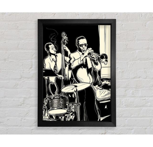 Blues Band - Print Bright Star Size: 141.4cm H x 100cm W on Productcaster.