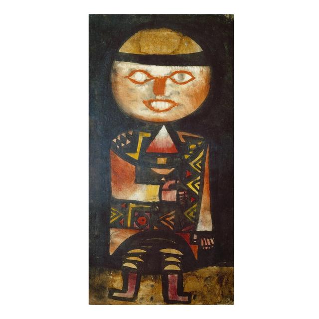 'Actor' by Paul Klee - Wrapped Canvas Graphic Art Print East Urban Home Size: 60cm H x 30cm W x 2cm D on Productcaster.