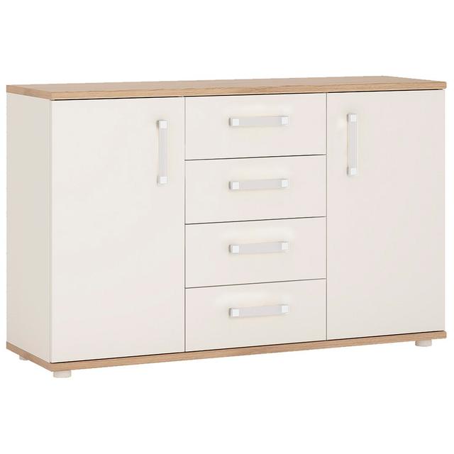 2 Door 4 Drawer Sideboard Latitude Run Colour: Opaline on Productcaster.