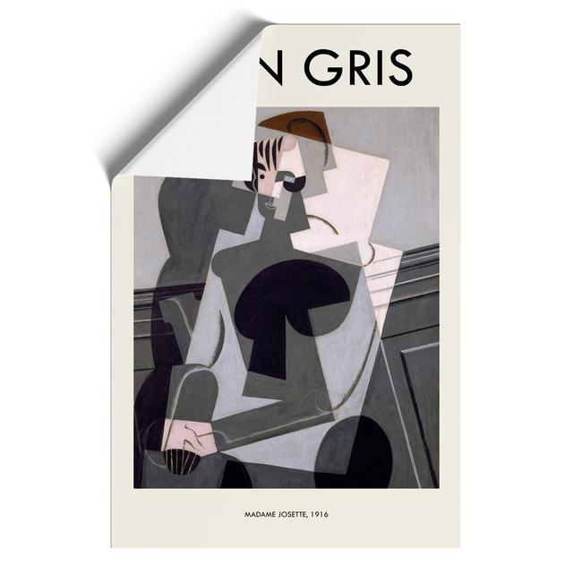 Madame Josette Gris by Juan Gris - No Frame Print East Urban Home Size: 42cm H x 30cm W x 0.1cm D on Productcaster.