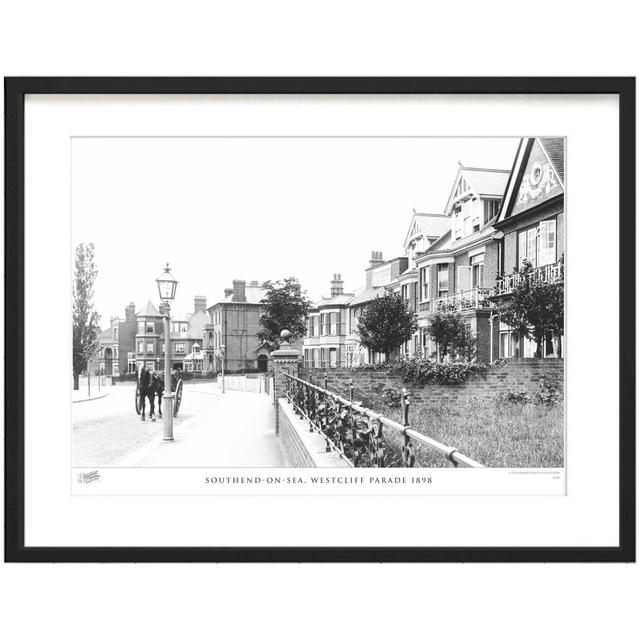 'Southend-on-Sea, Westcliff Parade 1898' by Francis Frith - Picture Frame Photograph Print on Paper The Francis Frith Collection Size: 60cm H x 80cm W on Productcaster.