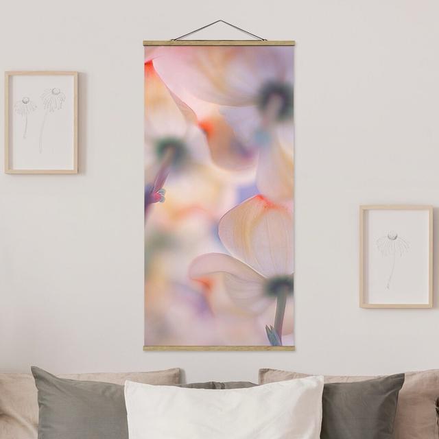 Under Flowers - Graphic Art Print Ebern Designs Size: 100cm H x 50cm W x 0.3cm D on Productcaster.