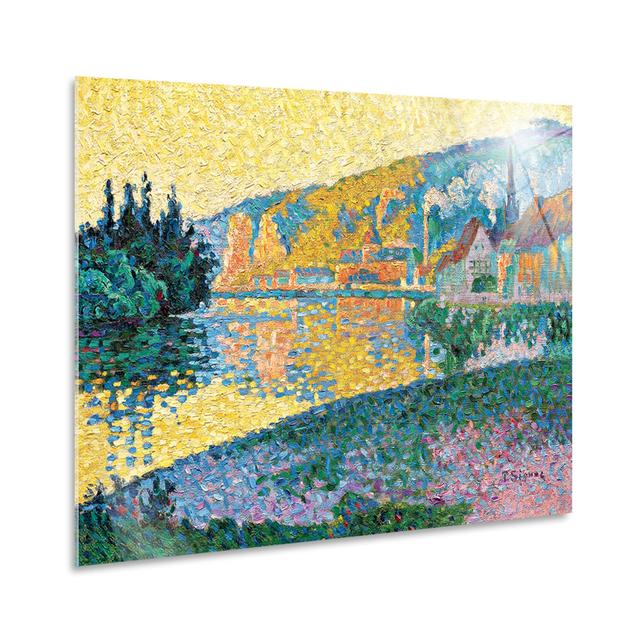 Acrylbild Setting Sun von Paul Signac Rosalind Wheeler Format: Kunststoff/Acryl, Größe: 100 cm H x 140 cm B on Productcaster.