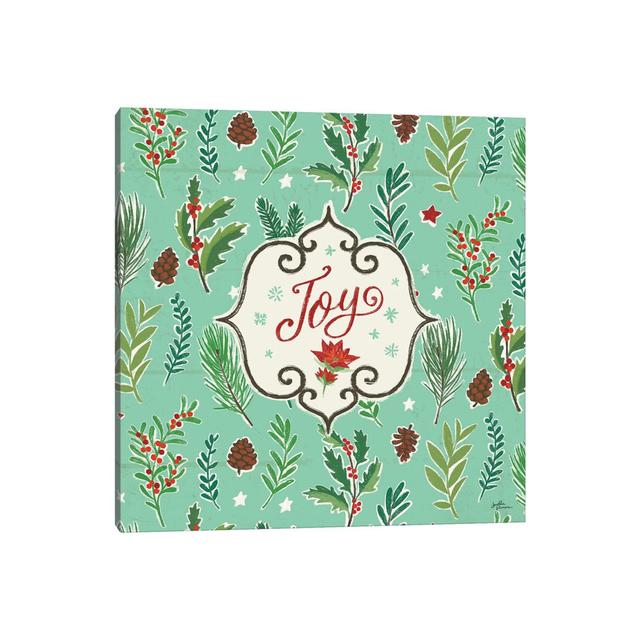 Holiday Joy IX by Janelle Penner - Wrapped Canvas Graphic Art The Seasonal Aisle Size: 45.72cm H x 45.72cm W x 3.81cm D on Productcaster.