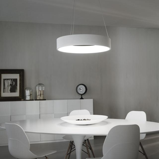 Steinar 1-Light LED Single Pendant Ivy Bronx on Productcaster.