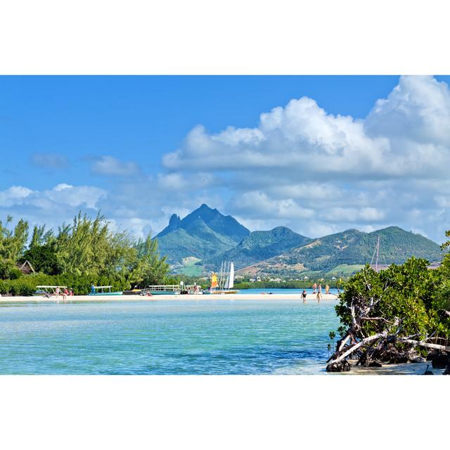 Ile Aux Cerfs - Wrapped Canvas Photograph Alpen Home Size: 20cm H x 30cm W x 3.8cm D on Productcaster.