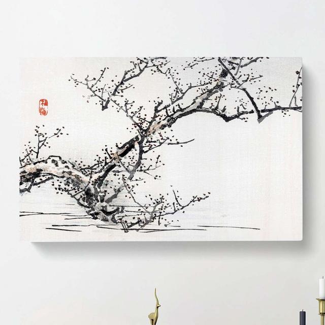 Blossom Tree by Kono Bairei - Wrapped Canvas Painting East Urban Home Size: 40cm H x 60cm W x 3cm D on Productcaster.