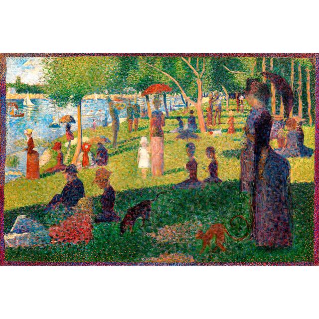 A Sunday On La Grande Jatte by Georges Seurat - Wrapped Canvas Painting Astoria Grand Size: 20cm H x 30cm W on Productcaster.