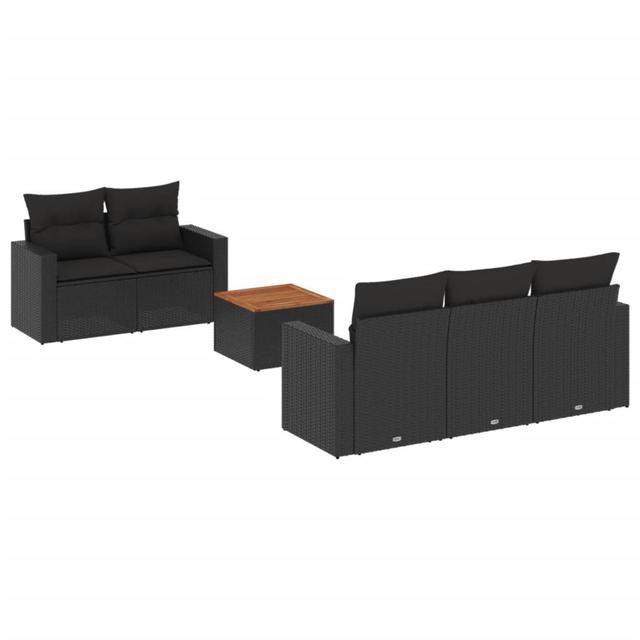 0 Breit Outdoor ClassicLiving Farbe des Kissens: Schwarz, Rahmenfarbe: Schwarz on Productcaster.