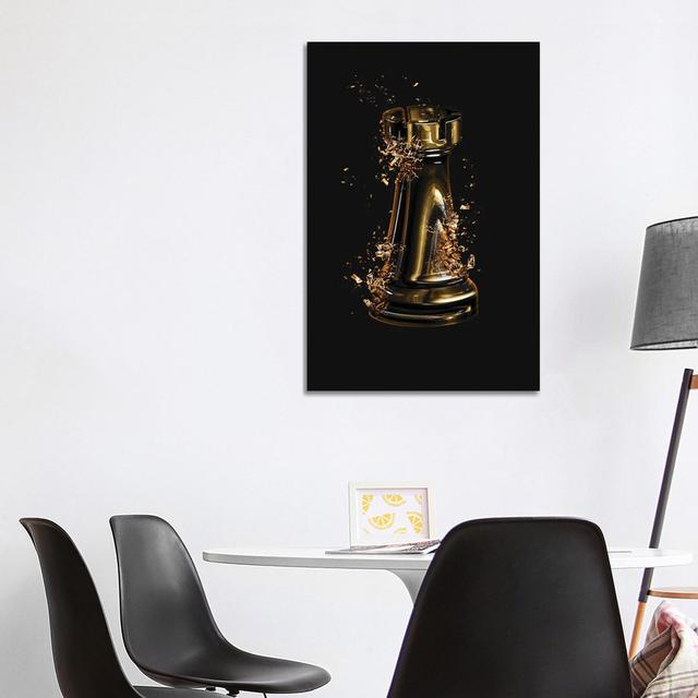 Broken Rook by Gab Fernando - Wrapped Canvas Print Fairmont Park Size: 101.6cm H x 66.04cm W x 1.905cm D on Productcaster.