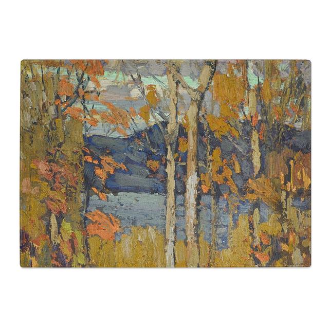 Algonquin in October by Tom Thomson Chopping Board East Urban Home Size: 0.4cm H x 20cm W x 28.5cm L on Productcaster.