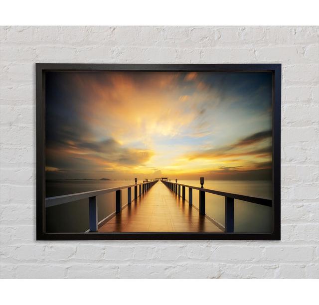 Movement 2 Framed Print Bright Star Size: 100cm H x 141.4cm W on Productcaster.