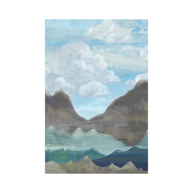 Cloudy Mountains II by Andrea Ciullini - Wrapped Canvas Painting Union Rustic Size: 101.6cm H x 66.04cm W x 3.81cm D on Productcaster.