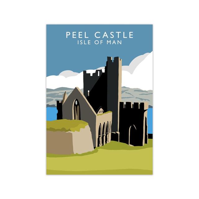 Peel Castle Isle Of Man by Richard O'Neill - Print 17 Stories Size: 297 cm H x 21 cm W on Productcaster.