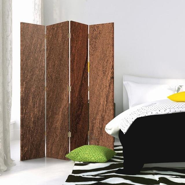 Moises Room Divider Borough Wharf Size: 170cm H x 145cm W, Number of Panels: 4 on Productcaster.