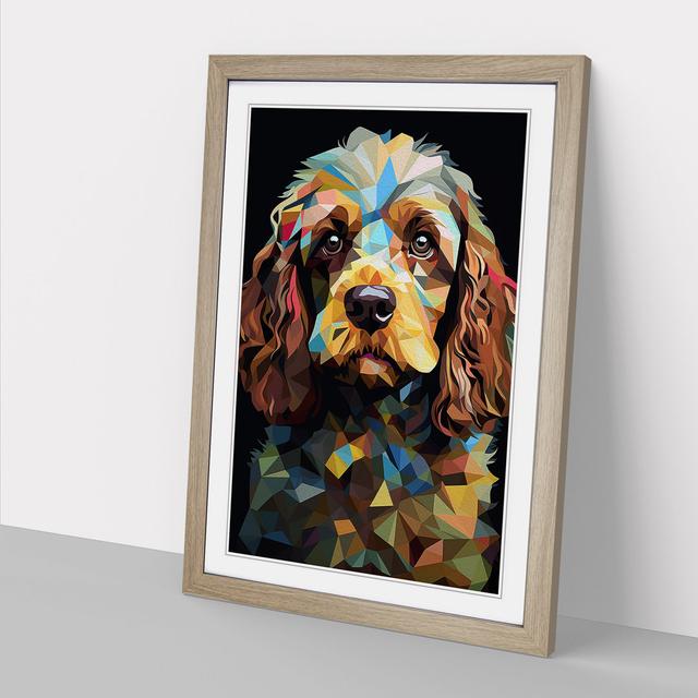 Single Picture Frame Art Prints on Wood Marlow Home Co. Size: 64cm H x 46cm W x 2cm D, Format: Oak Framed on Productcaster.