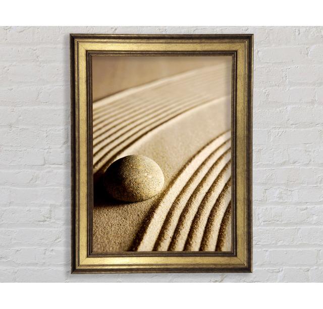 The Garden Of Zen - Single Picture Frame Art Prints Bright Star Size: 42cm H x 21cm W x 8cm D on Productcaster.