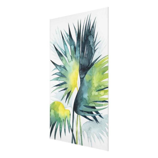 'Palm Tree' Painting on Glass East Urban Home Size: 90 cm H x 60 cm W on Productcaster.