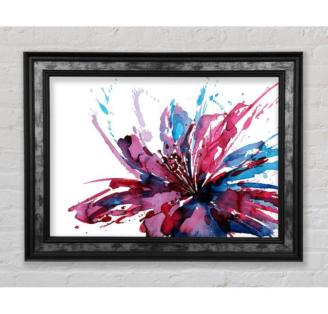 Lily Splash - Single Picture Frame Art Prints Bright Star Size: 84.1cm H x 142.2cm W x 8cm D on Productcaster.