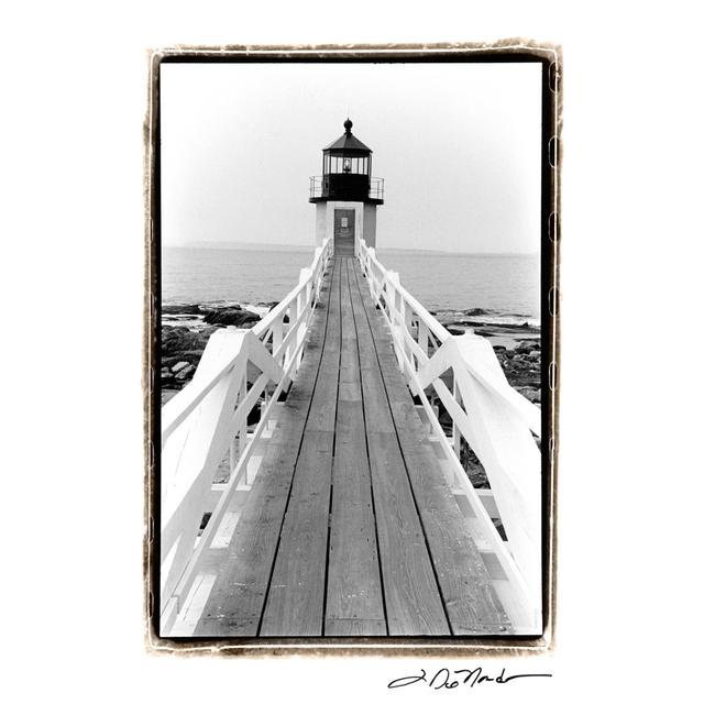 Marshall Point Light Maine - Wrapped Canvas Art Prints Longshore Tides Size: 76cm H x 51cm W on Productcaster.