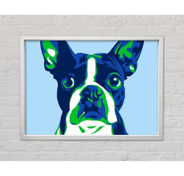 The French Bulldog Pop Art - Print Bright Star Size: 84.1cm H x 118.9cm W x 3.3cm D on Productcaster.