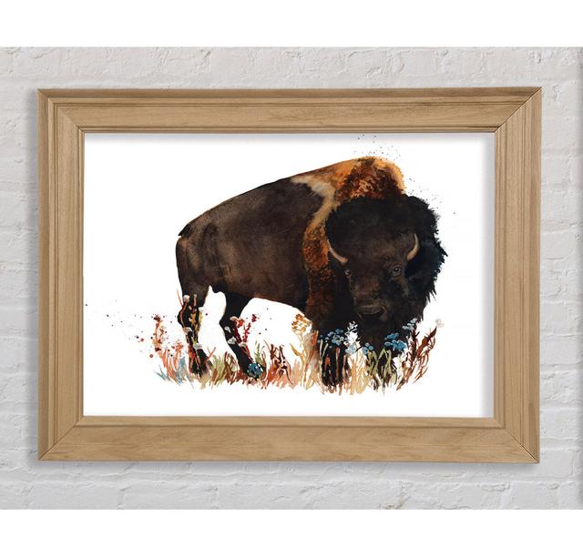 Bison Love - Print Bright Star Size: 21cm H x 42cm W x 8cm D on Productcaster.