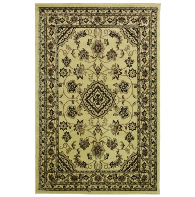 Friedlander Hand Hooked Beige Rug Astoria Grand Rug Size: Rectangle 160 x 230cm on Productcaster.