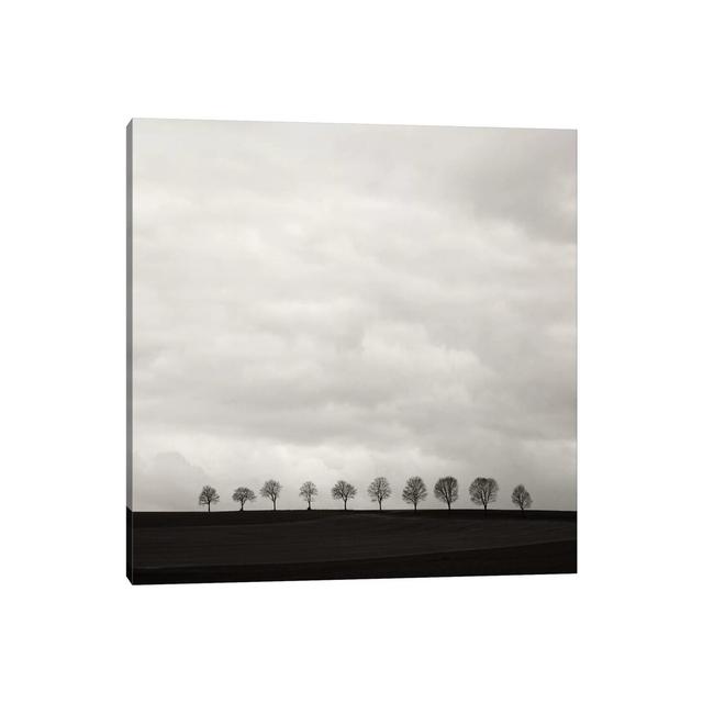 Minimal Land Art by Lena Weisbek - Wrapped Canvas Photograph Latitude Run Size: 45.72cm H x 45.72cm W x 3.81cm D on Productcaster.