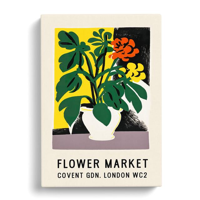 XMKTMKT-198 Covent Garden Flower Market Exhibition No.3 - Wrapped Canvas Print George Oliver on Productcaster.