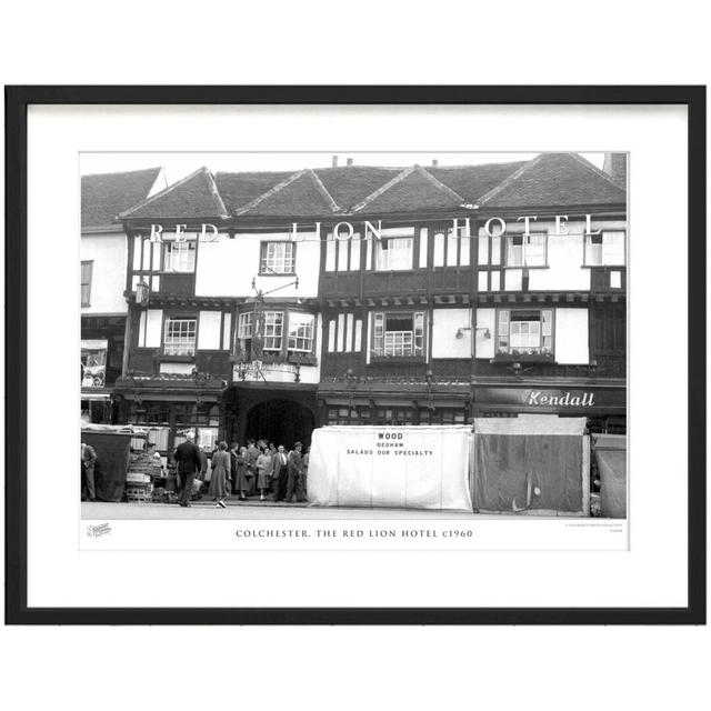 'Colchester, the Red Lion Hotel C1960' by Francis Frith - Picture Frame Photograph Print on Paper The Francis Frith Collection Size: 60cm H x 80cm W x on Productcaster.