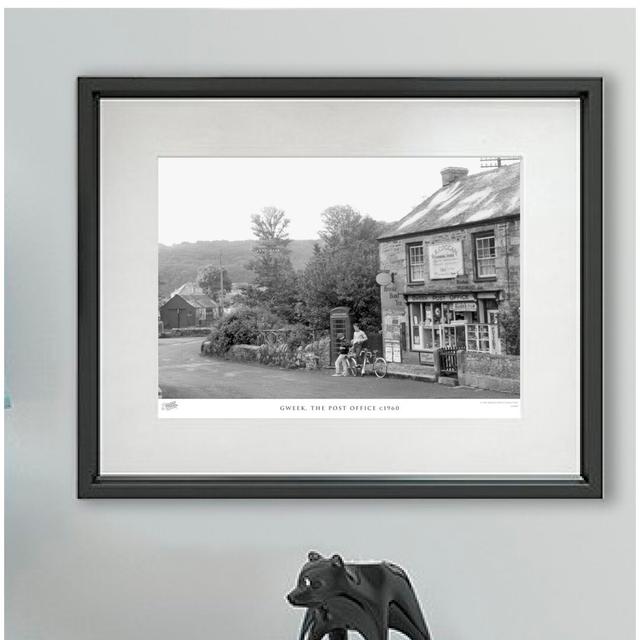 'Gweek, the Post Office C1960' - Picture Frame Photograph Print on Paper The Francis Frith Collection Size: 45cm H x 60cm W x 2.3cm D on Productcaster.