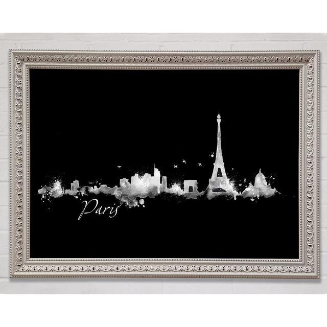 Eiffel Tower France 2 - Single Picture Frame Art Prints Bright Star Colour: Black, Size: 84.1cm H x 118.9cm W x 3cm D on Productcaster.