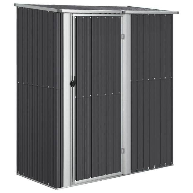 180.5 cm x 97 cm Amarius plastic tool shed Dakota Fields Colour: Anthracite on Productcaster.