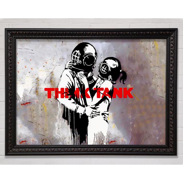 Think Tank - Single Picture Frame Art Prints Rosalind Wheeler Size: 29.7cm H x 42cm W x 3cm D on Productcaster.