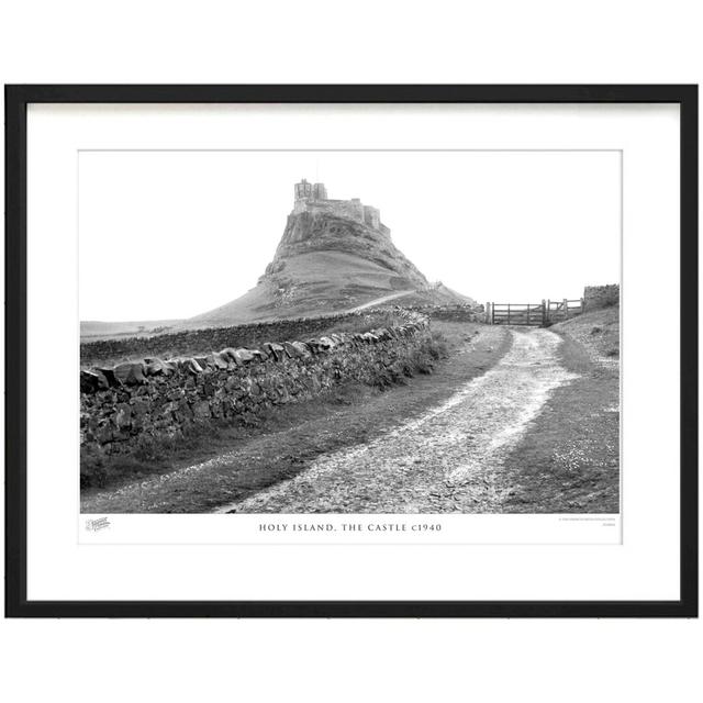 Holy Island, The Castle C1940 - Single Picture Frame Print The Francis Frith Collection Size: 40cm H x 50cm W x 2.3cm D on Productcaster.