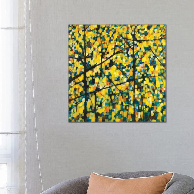 Brighter Morning by Yolanda Fernandez-Shebeko - Graphic Art on Canvas Ivy Bronx Format: Wrapped Canvas, Size: 66.04cm H x 66.04cm W x 1.9cm D on Productcaster.