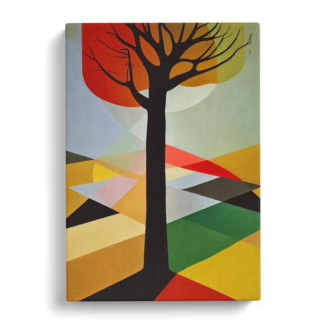 Unique Abstract Apple Tree Vol.1 - Wrapped Canvas Graphic Art Marlow Home Co. Size: 50cm H x 35cm W x 3cm D on Productcaster.