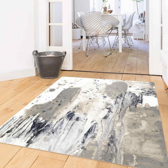 Square Gwindolyn Abstract Machine Woven Area Rug East Urban Home Rug Size: Square 100cm on Productcaster.