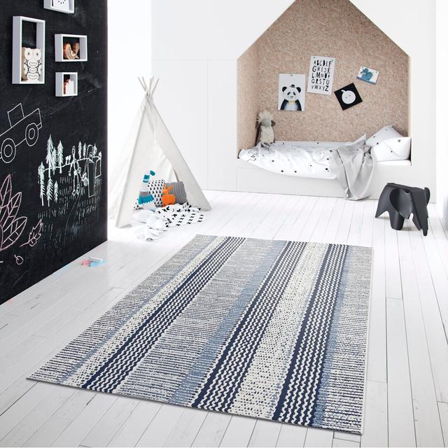 Lea Gray Rug Longweave Rug Size: Rectangle 160 x 230cm on Productcaster.