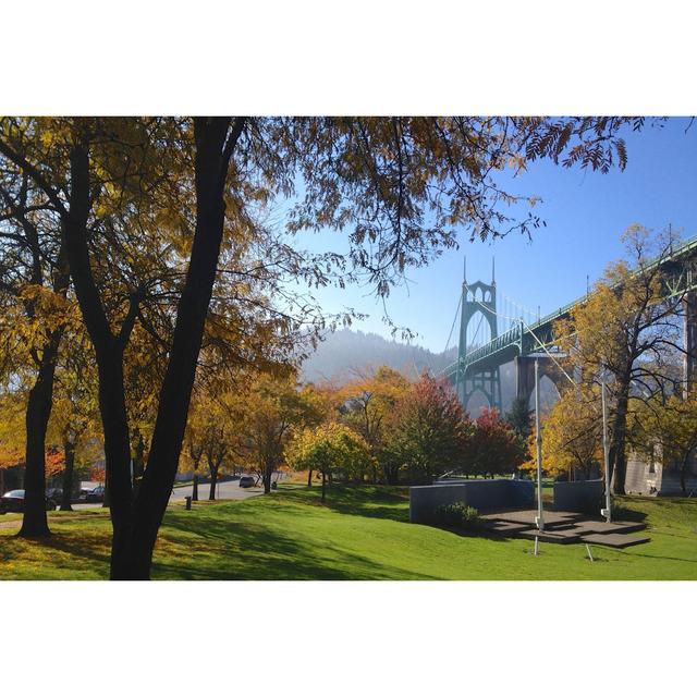 St. Johns Oregon by Lynnmarie - Wrapped Canvas Photograph 17 Stories Size: 20cm H x 30cm W on Productcaster.