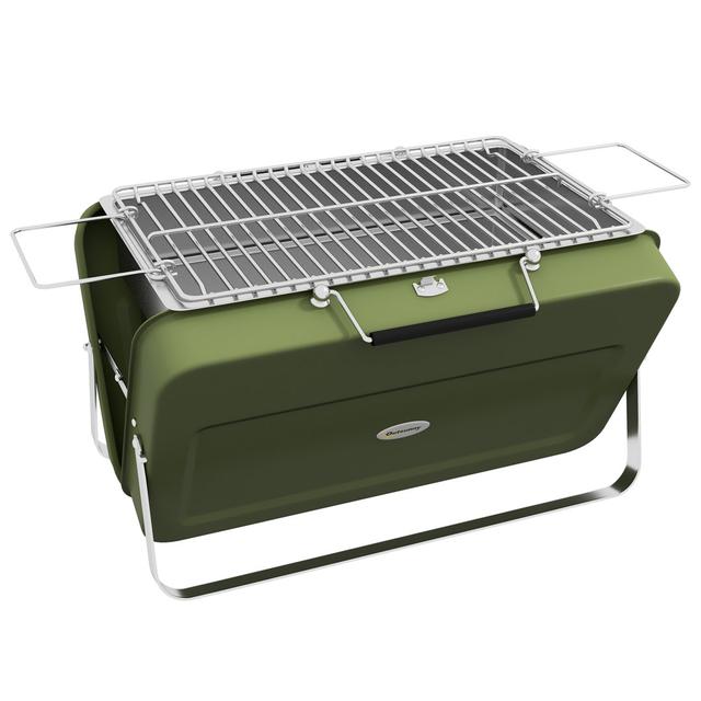 Charcoal Grill Outsunny Finish: Green on Productcaster.