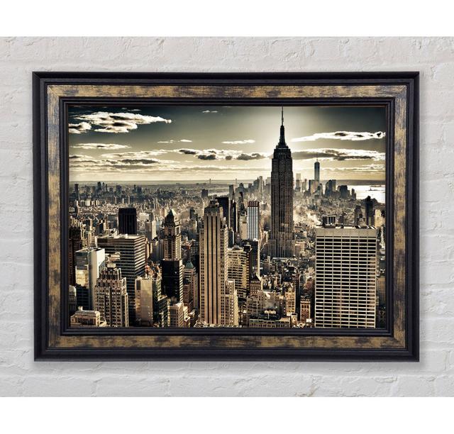 Nyc Just After The Storm - Single Picture Frame Art Prints Bright Star Size: 59.7cm H x 84.1cm W x 8cm D on Productcaster.