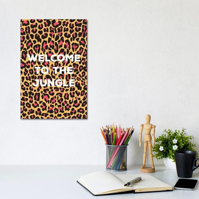 Welcome To The Jungle - Wrapped Canvas Print Wayfair Samples Size: 30.48cm H x 20.32cm W x 1.91cm D on Productcaster.