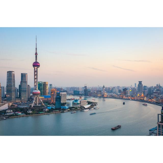 Beautiful Shanghai by Chuyu - Wrapped Canvas Photograph 17 Stories Size: 30cm H x 46cm W on Productcaster.