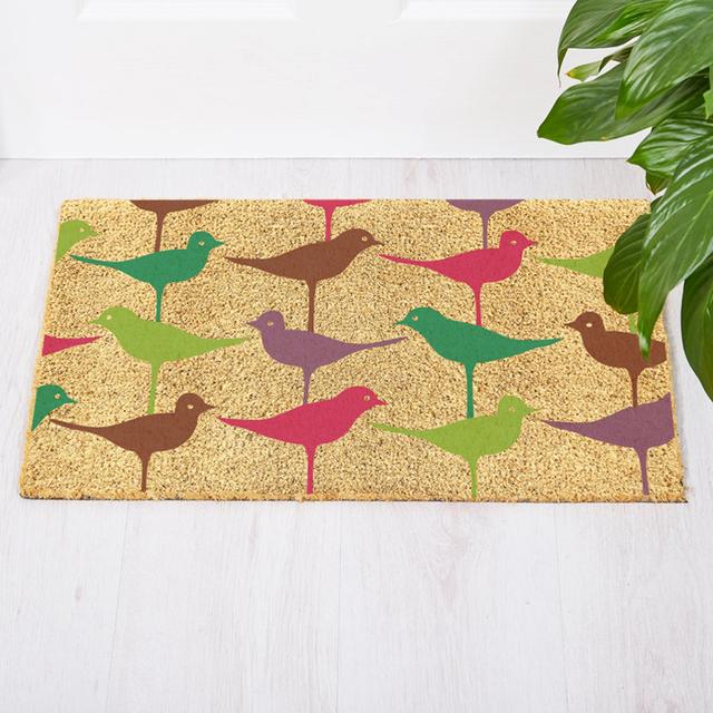 Halford Birdie Doormat Marlow Home Co. on Productcaster.