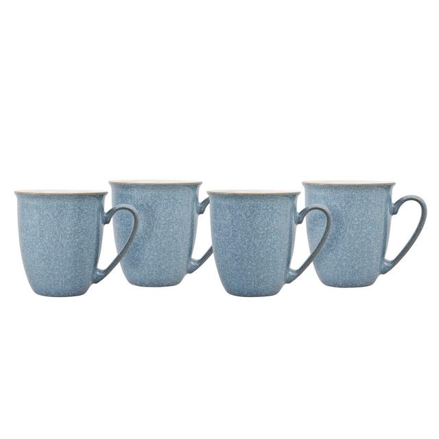 Denby Elements Mugs (Set of 4) Denby Colour: Blue on Productcaster.